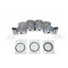 Piston Set with Rings - 2009 Chevrolet Silverado 3500 HD 6.0L Engine Parts # PRK3169ZE107