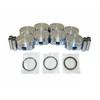 Piston Set with Rings - 1996 GMC C2500 7.4L Engine Parts # PRK3174ZE51