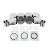 Piston Set with Rings - 2002 GMC C3500HD 8.1L Engine Parts # PRK3181ZE61