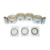 Piston Set with Rings - 2000 Daewoo Nubira 2.0L Engine Parts # PRK319BZE3