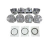 Piston Set with Rings - 2011 Buick Enclave 3.6L Engine Parts # PRK3212ZE5