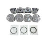 Piston Set with Rings - 2009 Cadillac CTS 3.6L Engine Parts # PRK3212ZE25