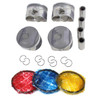 Piston Set with Rings - 2013 Cadillac ATS 2.0L Engine Parts # PRK348ZE13