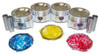 Piston Set with Rings - 1987 Mazda B2200 2.2L Engine Parts # PRK408ZE1