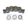 Piston Set with Rings - 1989 Lincoln Mark VII 5.0L Engine Parts # PRK4112ZE46