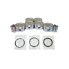 Piston Set with Rings - 1999 Ford E-250 Econoline 4.2L Engine Parts # PRK4123ZE33