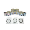 Piston Set with Rings - 2003 Mazda B3000 3.0L Engine Parts # PRK4140ZE29