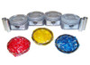 Piston Set with Rings - 1999 Mercury Cougar 2.0L Engine Parts # PRK418ZE45