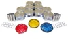Piston Set with Rings - 1999 Ford E-450 Econoline Super Duty 6.8L Engine Parts # PRK4183ZE37
