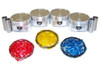 Piston Set with Rings - 2005 Kia Rio 1.6L Engine Parts # PRK429ZE5