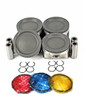 Piston Set with Rings - 2010 Mercury Mariner 2.5L Engine Parts # PRK484ZE38