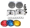 Piston Set with Rings - 2002 Nissan Frontier 2.4L Engine Parts # PRK625ZE17