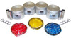 Piston Set with Rings - 1991 Nissan Sentra 1.6L Engine Parts # PRK640ZE7