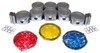 Piston Set with Rings - 2013 Nissan NV3500 5.6L Engine Parts # PRK649ZE49