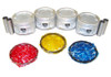Piston Set with Rings - 1987 Toyota Camry 2.0L Engine Parts # PRK907ZE1