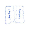 Valve Cover Gasket with Grommets - 2014 Hyundai Santa Fe 3.3L Engine Parts # VC197GZE18