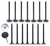 Exhaust and Intake Valve Kit - 1998 Kia Sephia 1.8L Engine Parts # VK16489ZE1