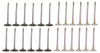 Exhaust and Intake Valve Kit - 2010 Audi A6 3.2L Engine Parts # VK24814ZE17