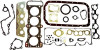 1992 Mazda B2600 2.6L Engine Gasket Set FGS4500 -3