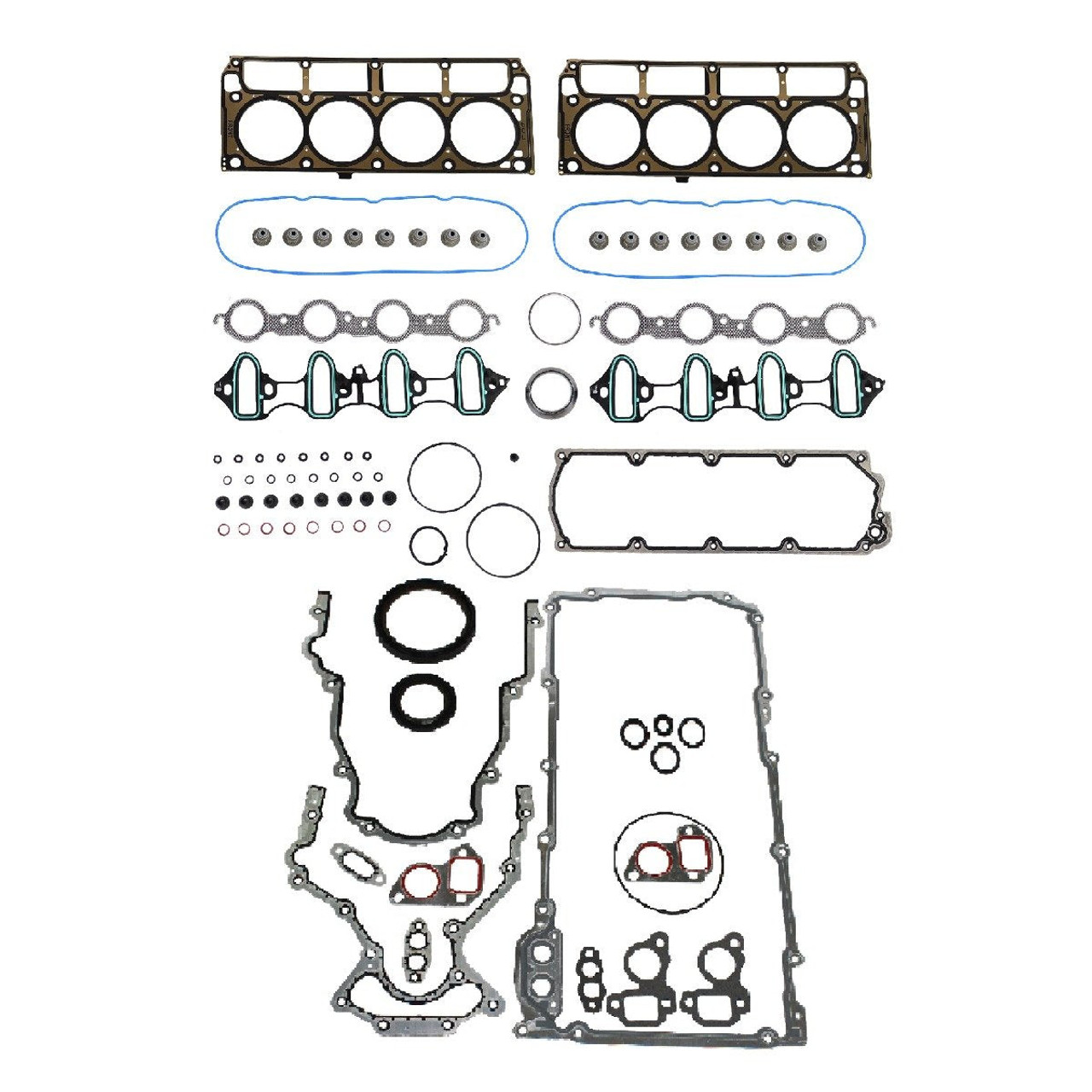 Full Gasket Set - 2007 Chevrolet Trailblazer 6.0L Engine Parts # FGK3170ZE4