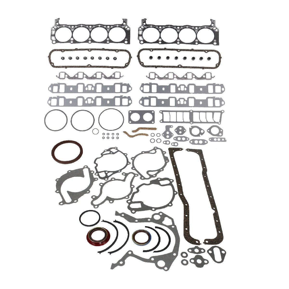 Full Gasket Set - 1986 Ford E-150 Econoline 5.0L Engine Parts # FGK4112ZE8