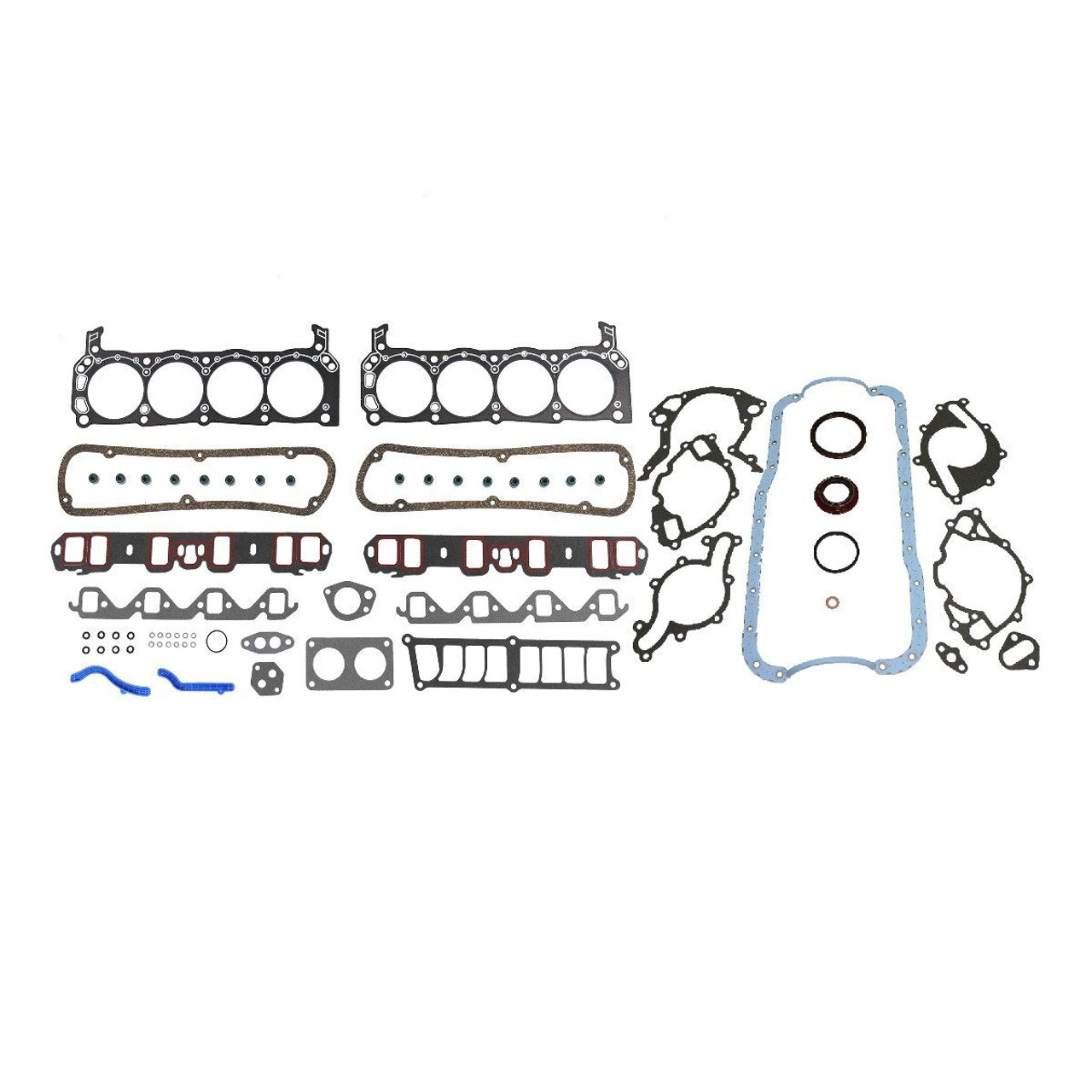 Full Gasket Set - 1990 Ford E-250 Econoline 5.0L Engine Parts # FGK4113ZE22