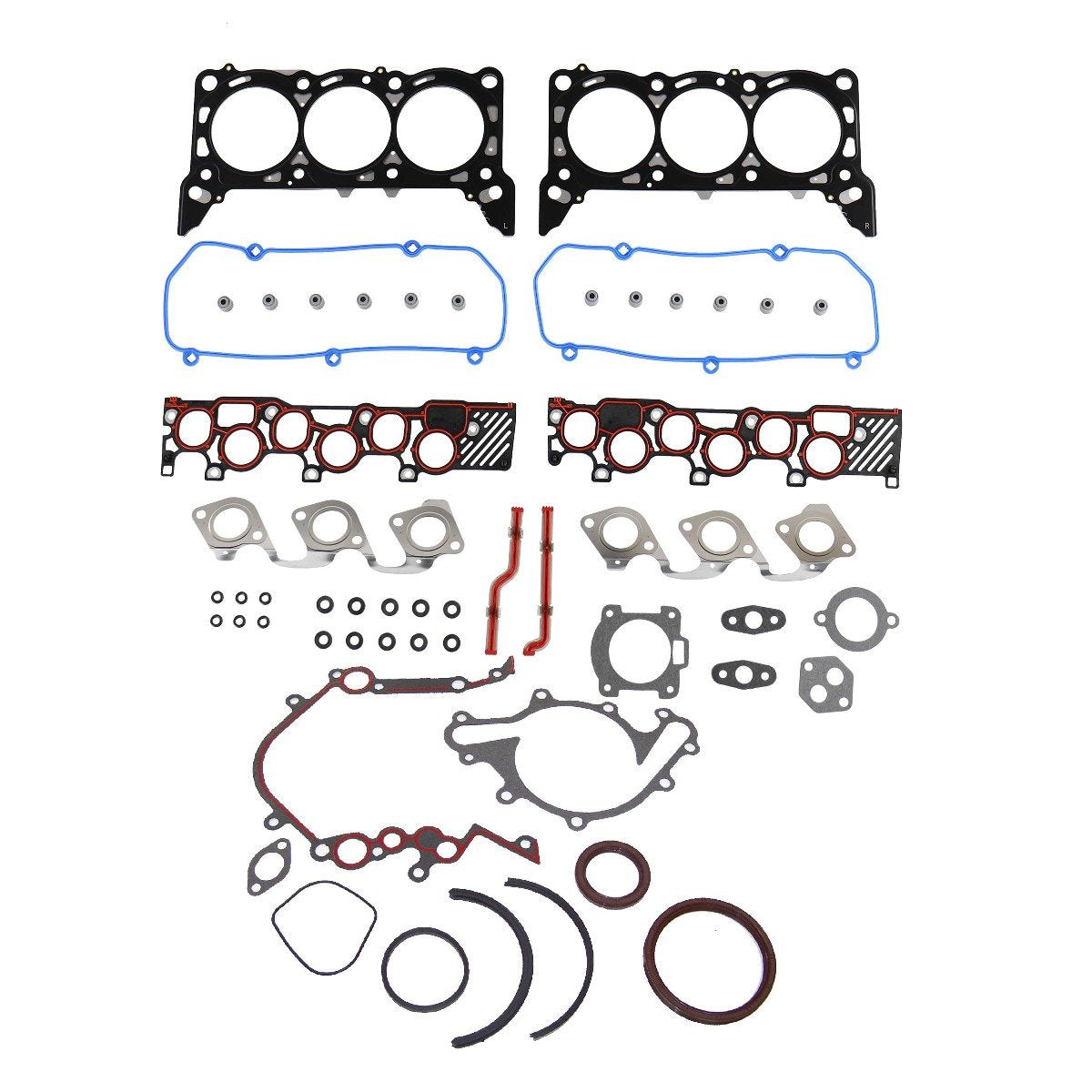 Full Gasket Set - 1998 Ford E-150 Econoline Club Wagon 4.2L Engine Parts # FGK4123ZE2