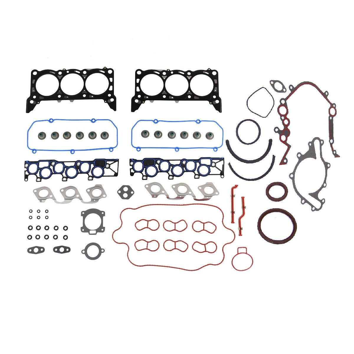 Full Gasket Set - 2001 Ford E-150 Econoline Club Wagon 4.2L Engine Parts # FGK4128ZE2