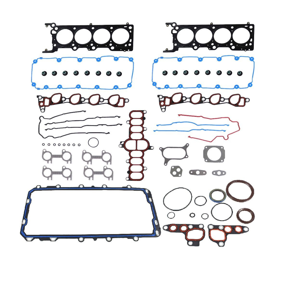 Full Gasket Set - 1999 Ford E-150 Econoline 4.6L Engine Parts # FGK4149ZE5