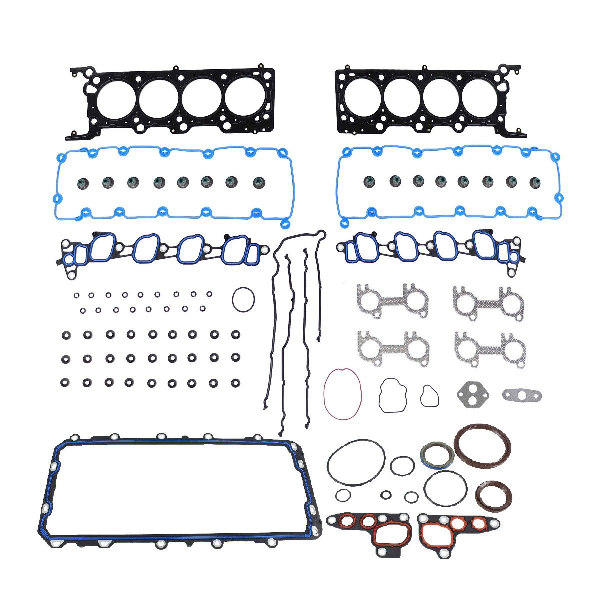 Full Gasket Set - 2008 Ford E-250 5.4L Engine Parts # FGK4172ZE12