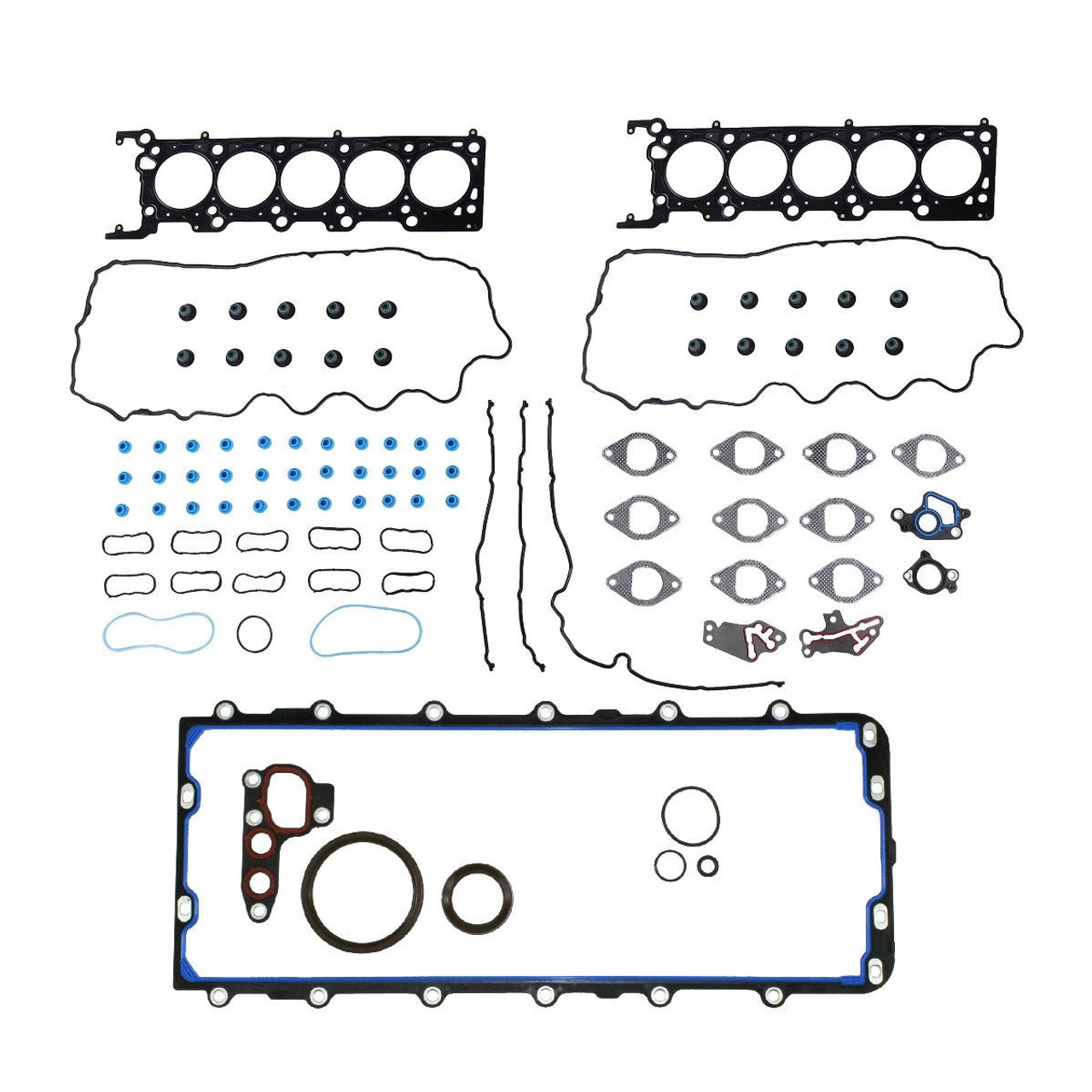 Full Gasket Set - 2015 Ford F-550 Super Duty 6.8L Engine Parts # FGK4185ZE45