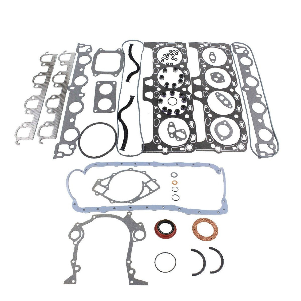Full Gasket Set - 1989 Ford E-250 Econoline Club Wagon 7.5L Engine Parts # FGK4209ZE1