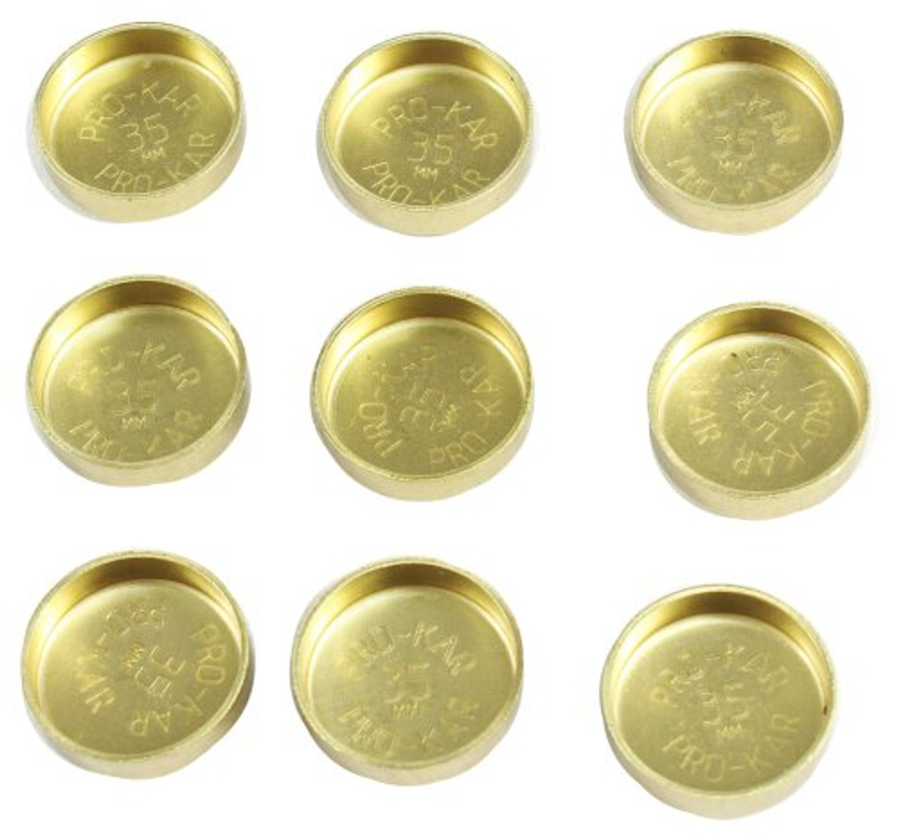 Brass Freeze Plug Set - 1986 Mitsubishi Galant 2.4L Engine Parts # FPS105ZE191