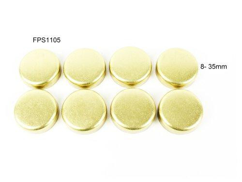 Brass Freeze Plug Set - 2007 Jeep Commander 3.7L Engine Parts # FPS1105ZE29