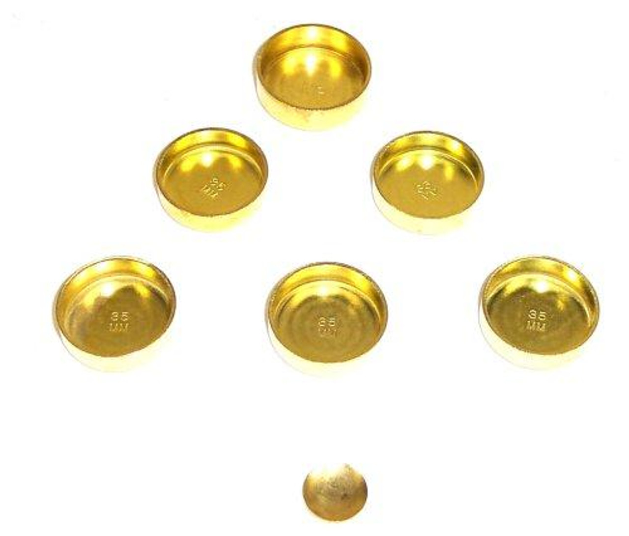 Brass Freeze Plug Set - 1985 Isuzu I-Mark 1.8L Engine Parts # FPS302AZE3