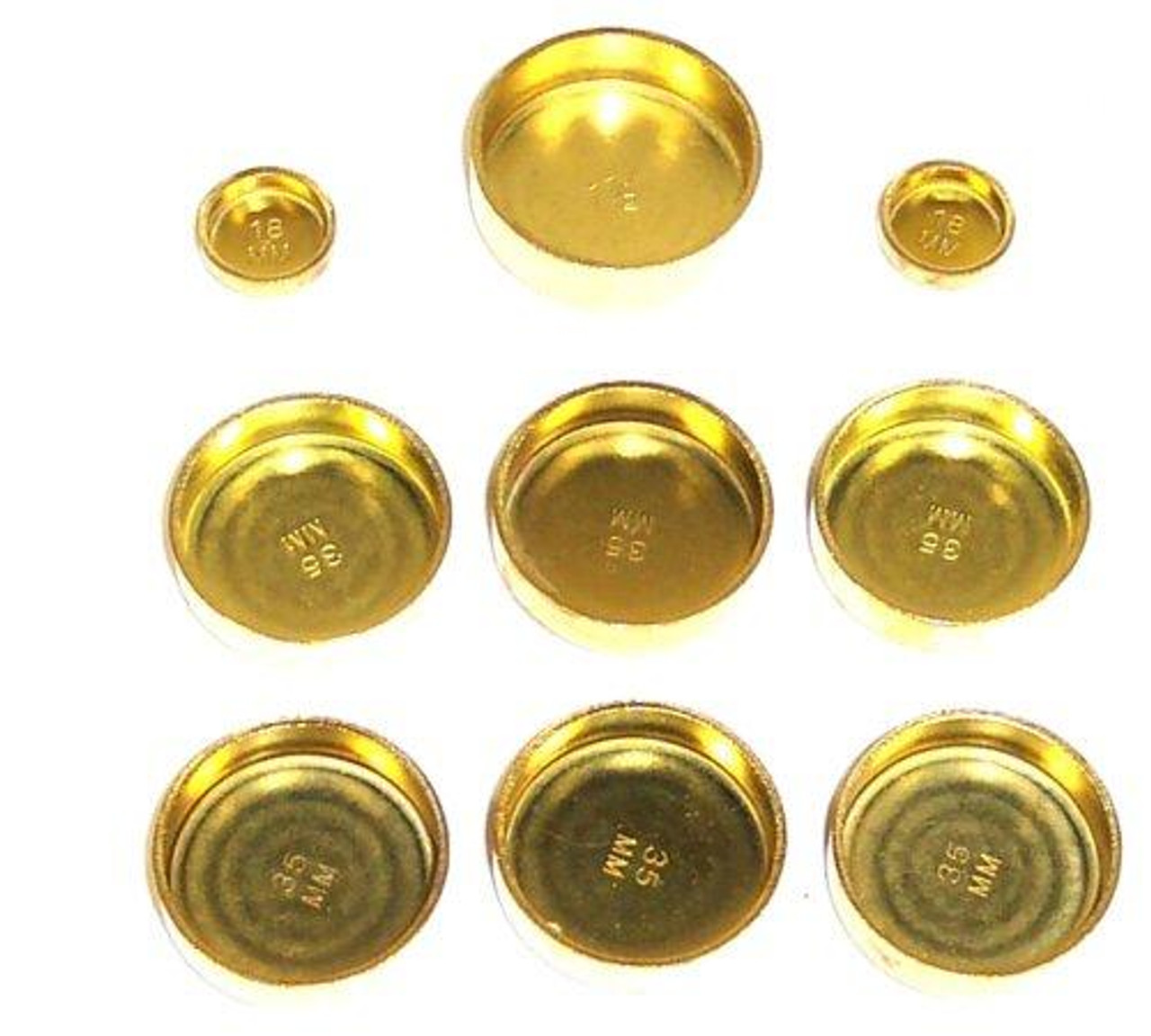 Brass Freeze Plug Set - 1991 Isuzu Rodeo 2.6L Engine Parts # FPS305ZE18