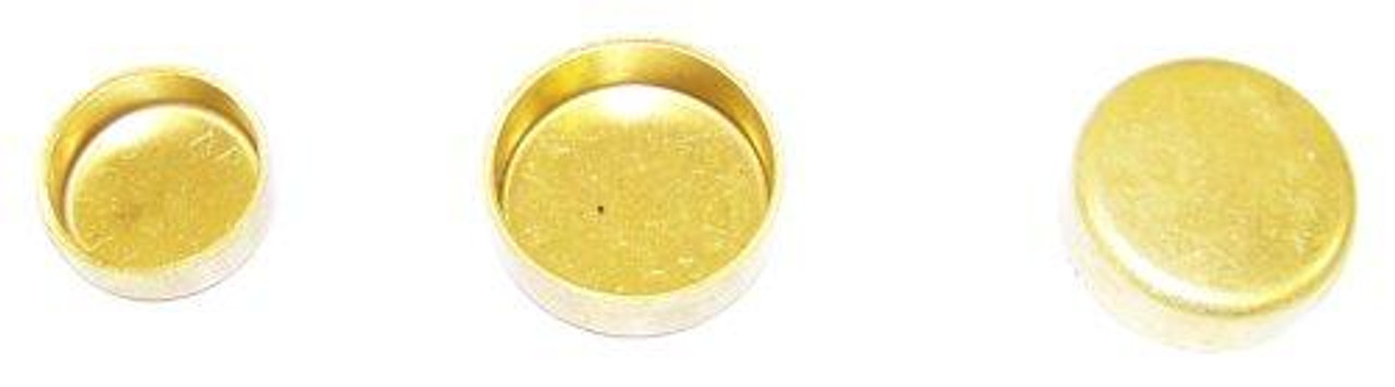Brass Freeze Plug Set - 1999 Pontiac Firebird 5.7L Engine Parts # FPS3159ZE11