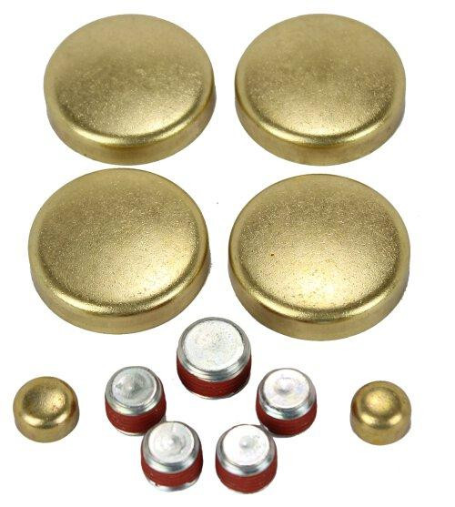 Brass Freeze Plug Set - 1998 Chevrolet S10 2.2L Engine Parts # FPS330ZE6
