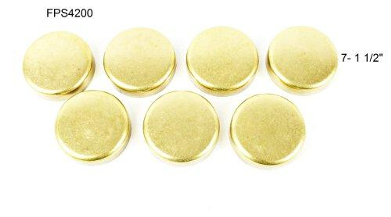 Brass Freeze Plug Set - 1995 Ford F Super Duty 7.3L Engine Parts # FPS4200ZE16
