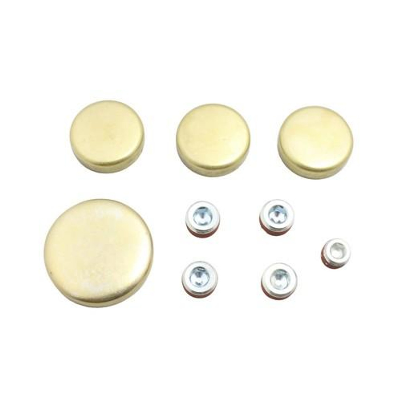 Brass Freeze Plug Set - 1991 Ford Ranger 2.3L Engine Parts # FPS447ZE3