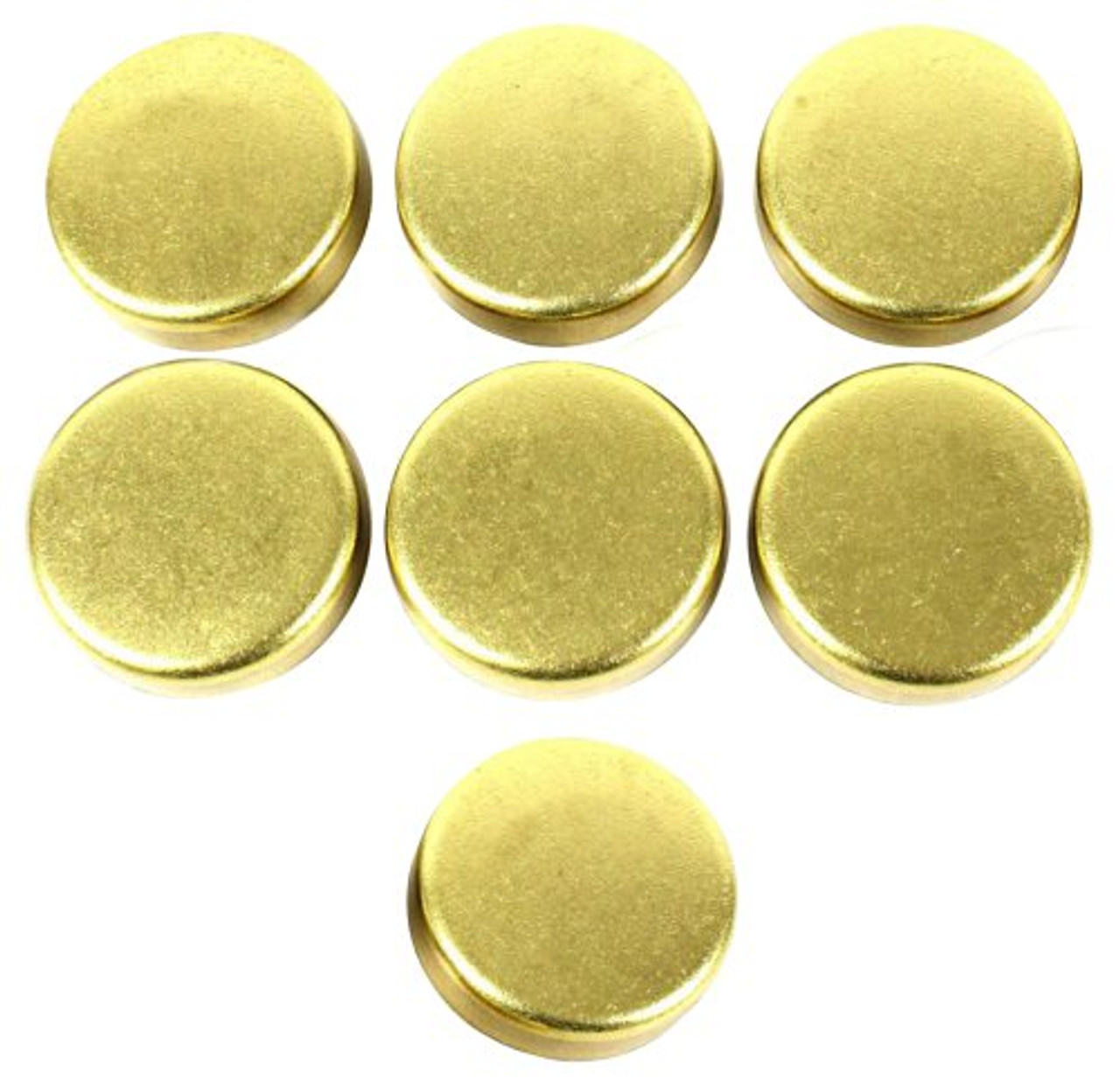 Brass Freeze Plug Set - 1989 Nissan D21 2.4L Engine Parts # FPS602ZE33