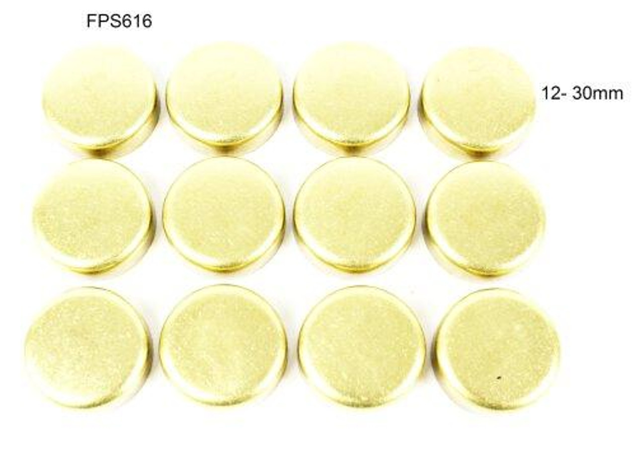 Brass Freeze Plug Set - 1998 Nissan Pathfinder 3.3L Engine Parts # FPS616ZE92