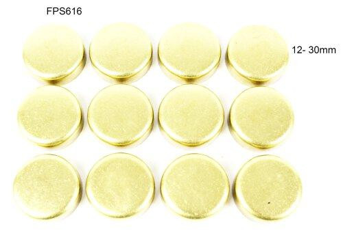 Brass Freeze Plug Set - 2004 Nissan Xterra 3.3L Engine Parts # FPS616ZE110