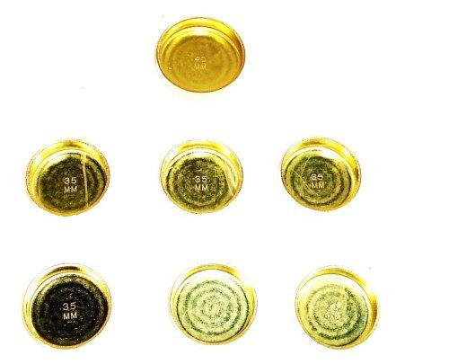 Brass Freeze Plug Set - 1997 Toyota Corolla 1.6L Engine Parts # FPS920ZE42