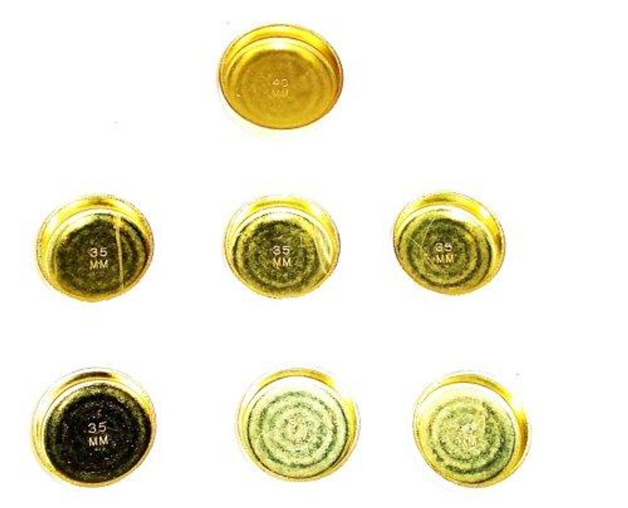 Brass Freeze Plug Set - 1986 Toyota Tercel 1.5L Engine Parts # FPS920ZE60