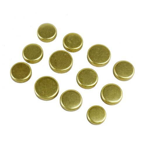 Brass Freeze Plug Set - 2008 Toyota Tacoma 2.7L Engine Parts # FPS939ZE25