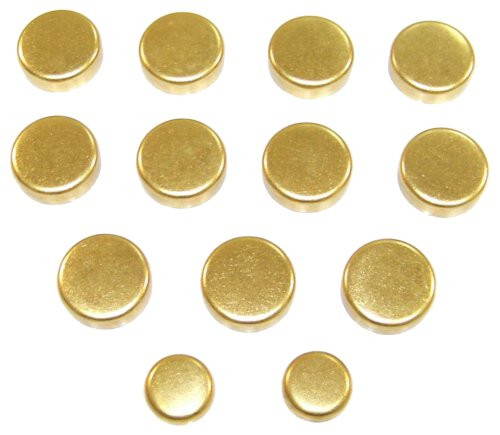 Brass Freeze Plug Set - 1994 Lexus GS300 3.0L Engine Parts # FPS944ZE2