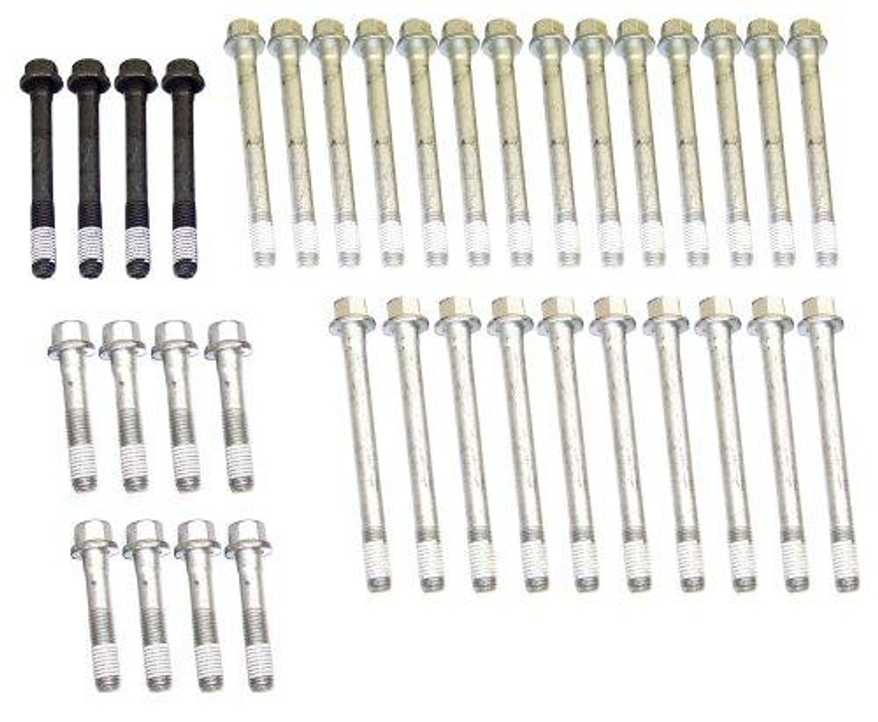 Head Bolt Kit - 2003 GMC Sierra 2500 HD 8.1L Engine Parts # HBK3181ZE37 Head Bolt Kit - 2003 GMC Sierra 2500 HD 8.1L Engine Parts # HBK3181ZE37