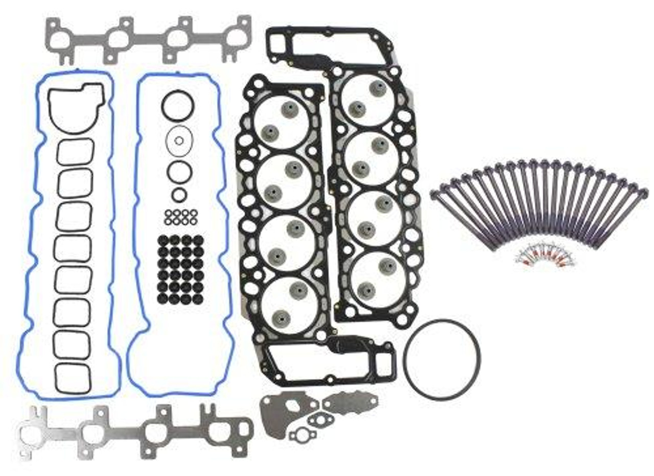 Head Gasket Set with Head Bolt Kit - 2006 Mitsubishi Raider 4.7L Engine Parts # HGB1101ZE20