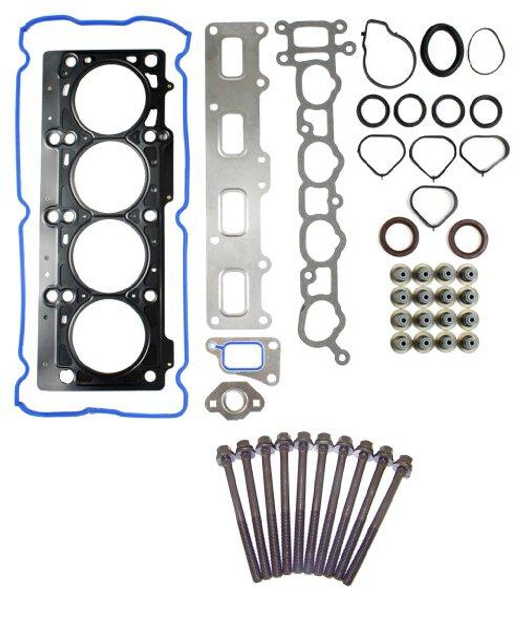 Head Gasket Set with Head Bolt Kit - 2001 Chrysler Sebring 2.4L Engine Parts # HGB112ZE1 Head Gasket Set with Head Bolt Kit - 2001 Chrysler Sebring 2.4L Engine Parts # HGB112ZE1